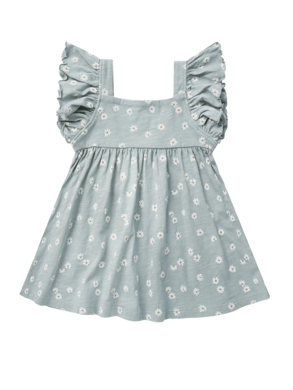 Rylee + Cru Mariposa Dress in Blue Daisy